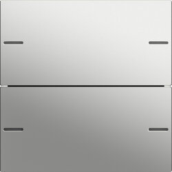 Gira Wippenset 2f Tastsens.4 System 55 Edelstahl 5752600
