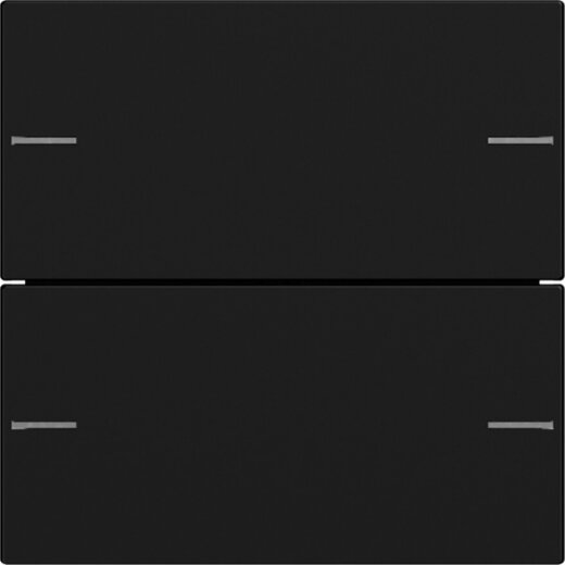 Gira Wippenset 2f Tastsens.4 System 55 Schwarz m 5752005