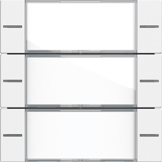 Gira Wippenset 3f BSF Tastsens.4 System 55 Klar/Reinweiß m 577327