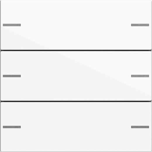 Gira Wippenset 3f Tastsens.4 System 55 Reinweiß 575303