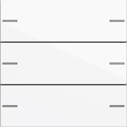 Gira Wippenset 3f Tastsens.4 System 55 Reinweiß 575303
