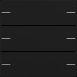 Gira Wippenset 3f Tastsens.4 System 55 Schwarz m 5753005