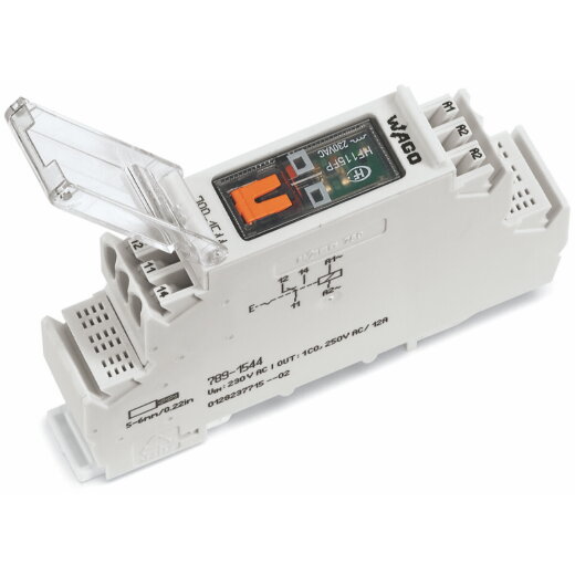 WAGO Relaismodul Eingangsnennspannung AC 230 V 1 Wechsler 789-1544