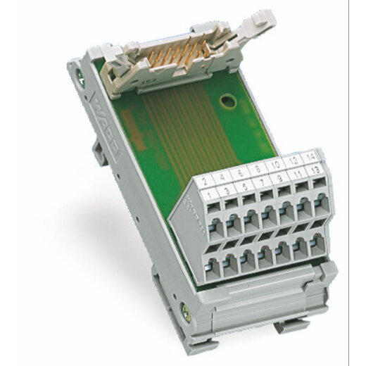 WAGO Übergabemodul Steckverbinder gemäß DIN 41651 16-polig 289-613