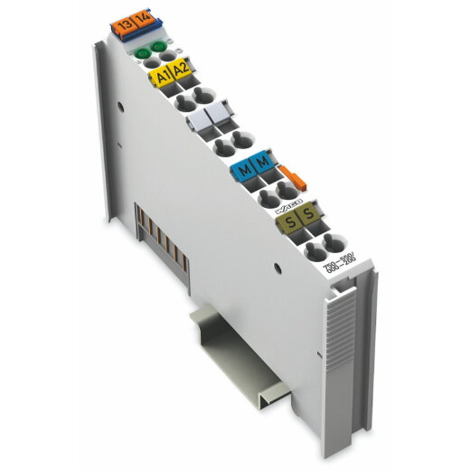 WAGO 2-Kanal-Analogausgang DC 0 ? 10 V Datenformat S5-Steuerung lichtgrau 750-550/000-200