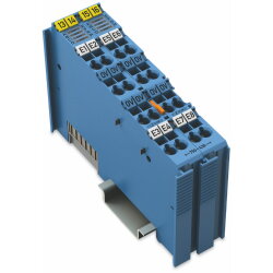 WAGO 8-Kanal-Digitaleingang NAMUR Eigensicher blau 750-439