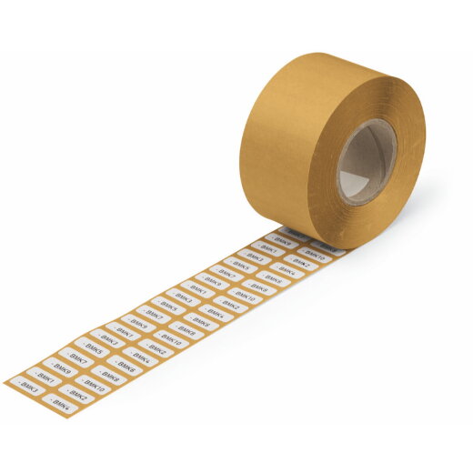 WAGO Gewebeetiketten für Smart Printer permanent klebend weiß 210-811