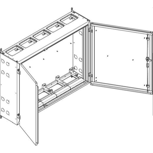 ABN Wandgehäuse schutzisoliert IP55 1340x990x340mm NT56P