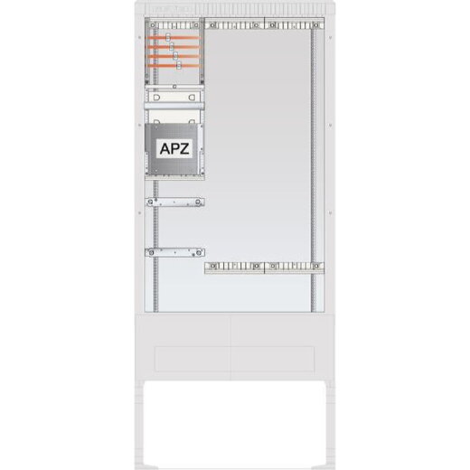 ABN Zähleranschlusssäule SAS APZ 4p 1x LP 250x1050 SZ207AL0400