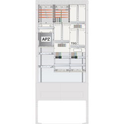 ABN Zähleranschlusssäule 2ZP TSG APZ 4p HLAK...