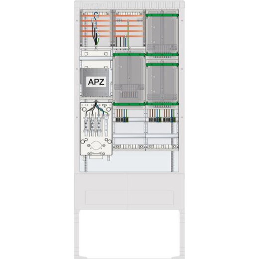 ABN Zähleranschlusssäule 3ZP APZ 5p HLAK 25qmm IP54 ZP-A. HAK ZSK SZ207ZA3504