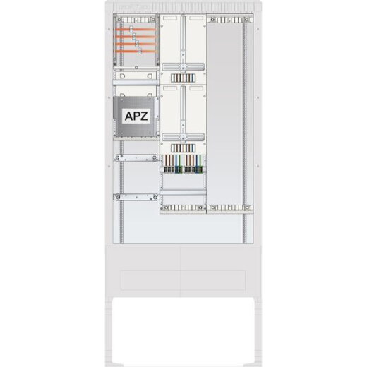 ABN Zähleranschlusssäule 2ZP APZ LP 4p HLAK 25qmm SZ207ZL2400A