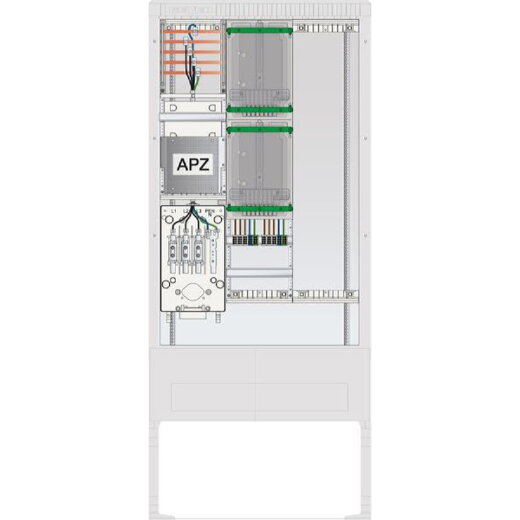 ABN Zähleranschlusssäule 2ZP APZ LP 5p HLAK 25qmm IP54 ZP-A. HAK SZ207ZL2504A