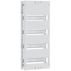 ABN Verteilerfeld flach 4reihig RA 125mm 48TE 250x600mm...