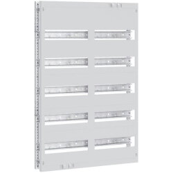 ABN Verteilerfeld flach 5reihig RA 125mm 120TE 500x750mm...