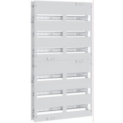 ABN Verteilerfeld flach 6reihig RA 125mm 144TE 500x900mm...