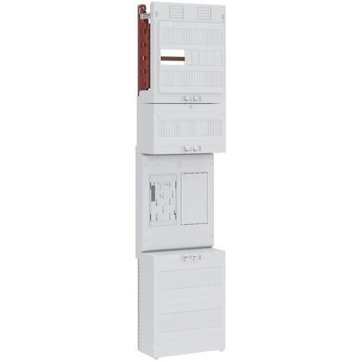 ABN Zählerfeld eHZ 1Z 5p mit Klemmstein 250x1050mm Z17EE1410