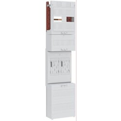 ABN Zählerfeld eHZ 2Z 5p mit Klemmstein 250x1050mm...