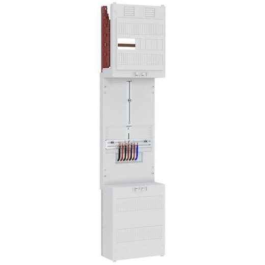 ABN Zählerfeld 3Pkt 1Z 4p mit Klemmstein 250x1050mm Z17ZD1400