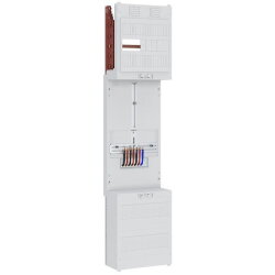 ABN Zählerfeld 3Pkt 1Z 5p mit Klemmstein 250x1050mm...