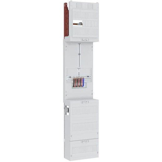 ABN Zählerfeld 3Pkt 1Z 4p mit Klemmstein 250x1200mm Z18ZD1400