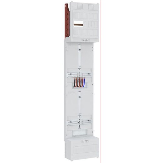 ABN Zählerfeld 3Pkt 1Z/Res 5p mit Klemmstein 250x1200mm Z18ZZ1510