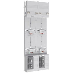 ABN Zählerfeld 3Pkt 4Z NH00 mit sHS/ZSK SK2 5polig...