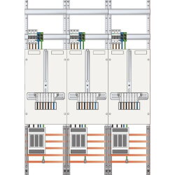 ABN Zählerfeld 3Pkt 3Z NH00 mit sHS/ZSK SK2 5polig...