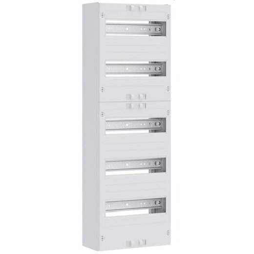 ABN Verteilerfeld tief 5r. 60TE N+PE Steckkl. 250x750mm VT15RR1500