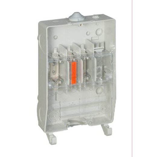 ABN Kabelhausanschlusskasten KH00 K3 245x415mm klarsicht HK334KL