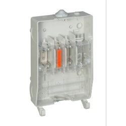 ABN Kabelhausanschlusskasten KH00 K3 245x415mm klarsicht...