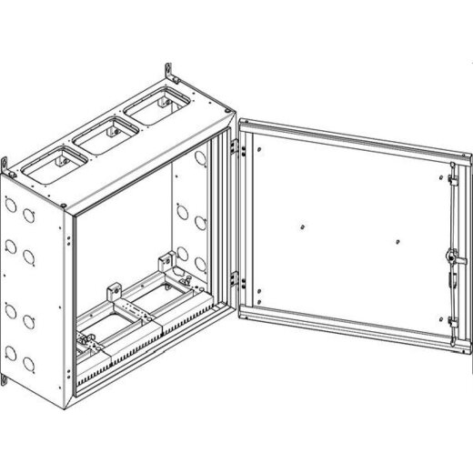 ABN Wandgehäuse schutzisoliert IP55 840x840x340mm NT35P