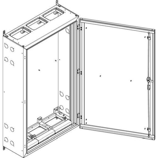ABN Wandgehäuse geerdet IP55 840x1440x340mm NT39E