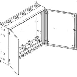 ABN Wandgehäuse geerdet IP55 1340x1140x340mm NT57E