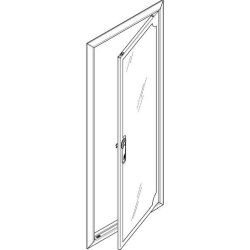 ABN ESPRO Blendrahmen mit Sichttüre GBRU27TS f....