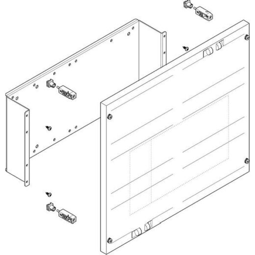 ABN ESPRO-Modul flach 500x450mm 800-1600A 3/4polig MF23160