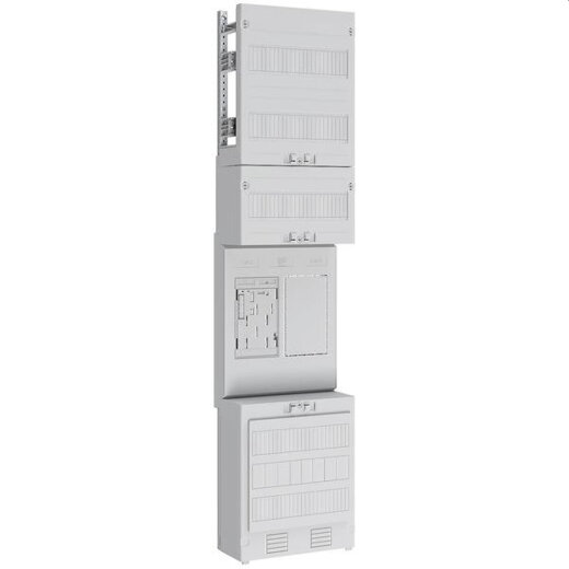 ABN Zählerfeld eHZ 1Z(44A) mit Klemmstein 5polig EZ17110D