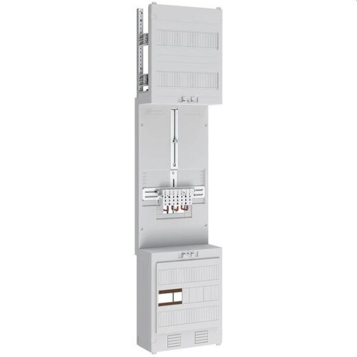 ABN Zählerfeld 3Pkt 1Z Klemmstein/ZSK 5polig 250x1050mm Z17510