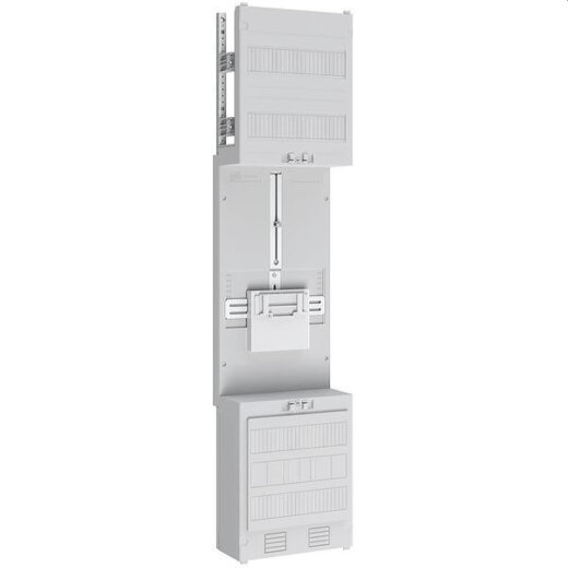ABN Zählerfeld 3Pkt 1Z Schienen/Kanal 5polig 250x1050mm Z17701