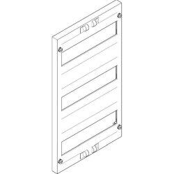 ABN Abdeckplatte 250x450mm 1FB/3RE offen PK=10Stck FAO13N10