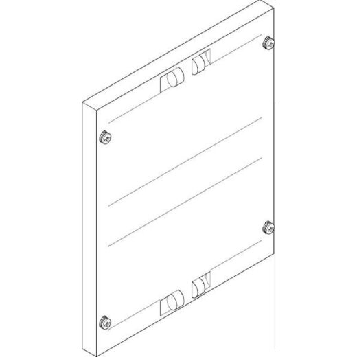 ABN Abdeckplatte 250x300mm 1FB/2RE geschl. PK=10Stck FAG12N10