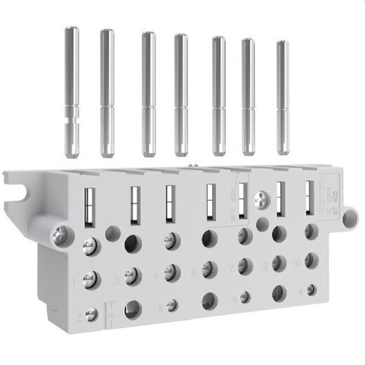 ABN Zählersteckklemme DS 63A 7-pol.VDE m.Steckerstiften ZSK071602PA