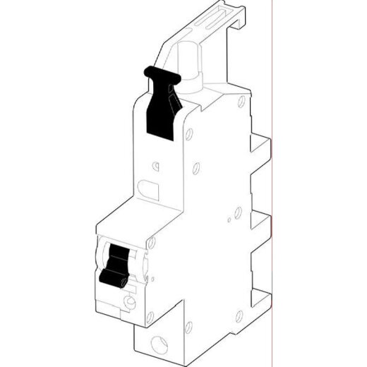 ABN SHU-Schalter XKS120L25 Charakteristik E/Phase L2 XKS120L2-5