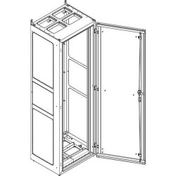 ABN Standgehäuse NS212PB BxHxT:590x1890x500mm-offen...
