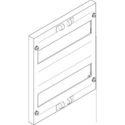 ABN Abdeckplatte FAO12N10 Abstand 150mm(PK=10Stk.) FAO12N10