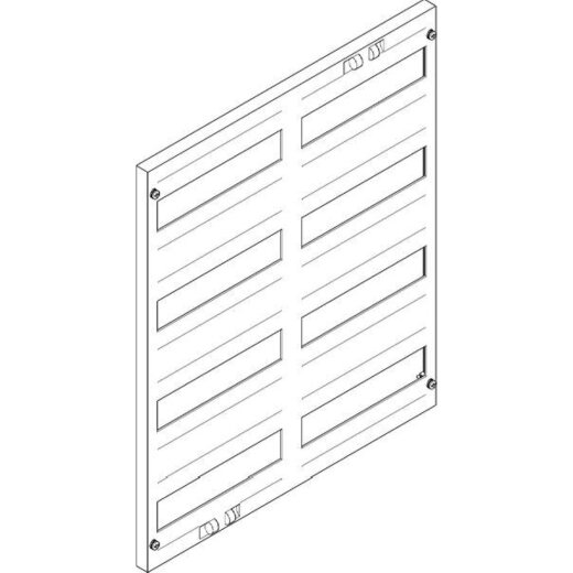 ABN Abdeckplatte FAO24N10 Abstand 150mm(PK=10Stk.) FAO24N10