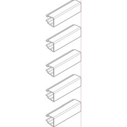 ABN Berührungsschutz GSBM500N5 500mm lang(PK=5Stk.)...