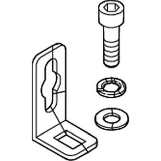 ABN Wandbefestigungssatz NAL2 f.Standschränke NE/NP NAL2
