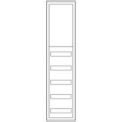 ABN Wandgehäuse SP18RK053 5RE REG/3RE Klemmen SP18RK053