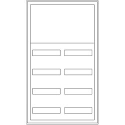 ABN Wandgehäuse SP26RK042 4RE REG/2RE Klemmen SP26RK042